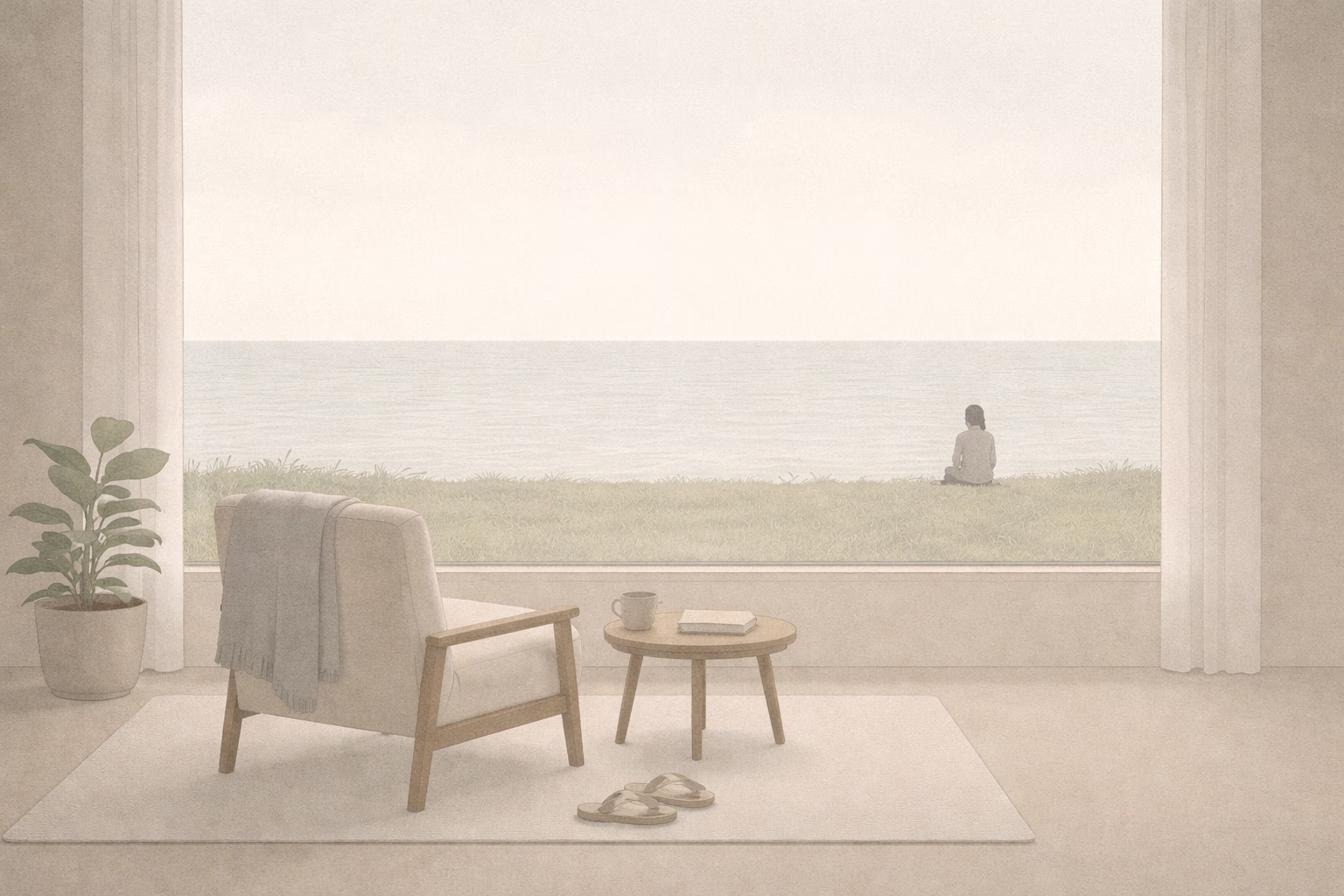 Half-Here, Half-Away