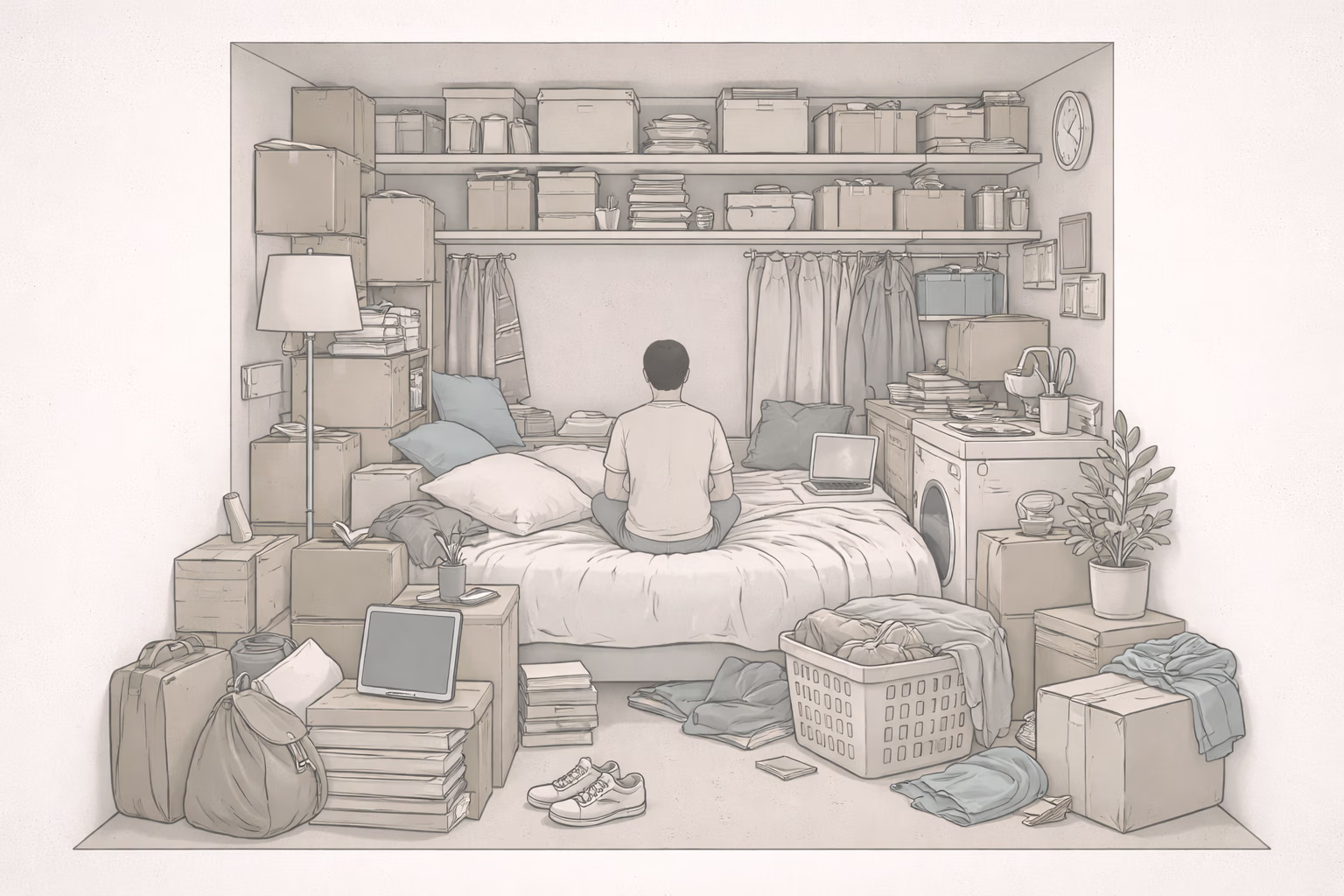 When the Inside Has No Empty Corners