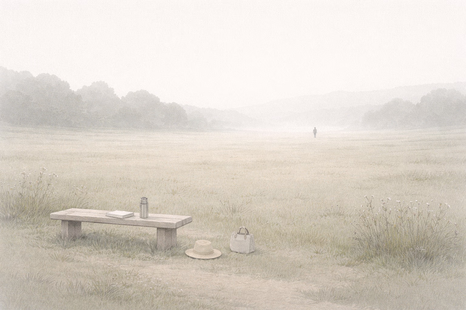 When Space Returns Quietly