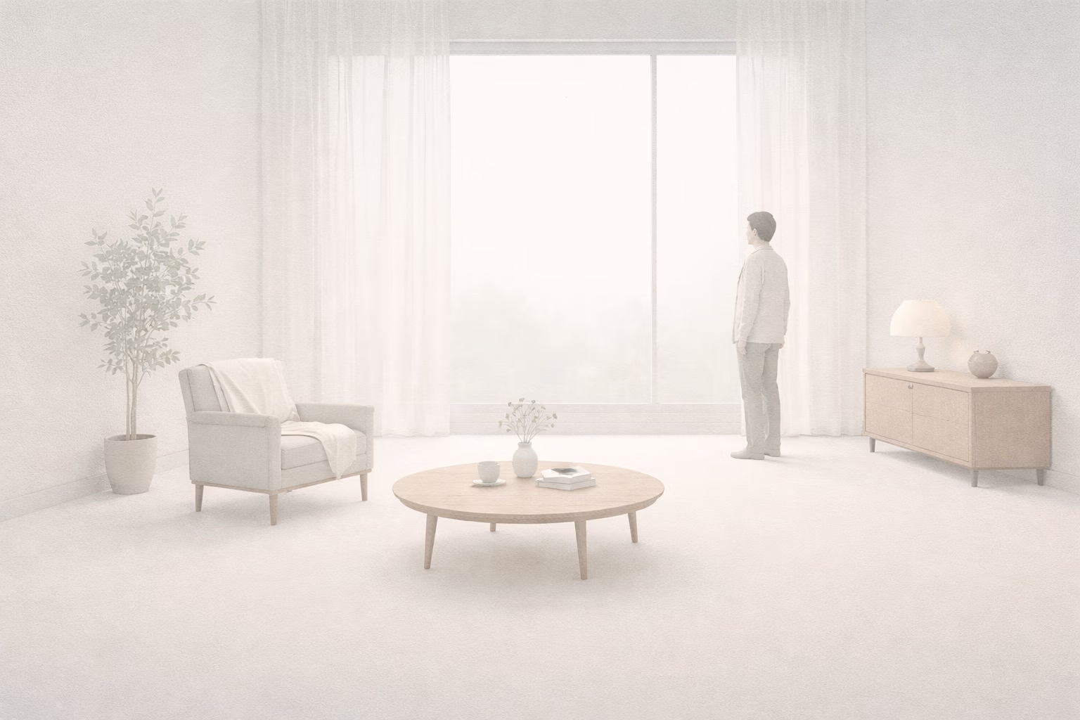 The World Holding Its Distance