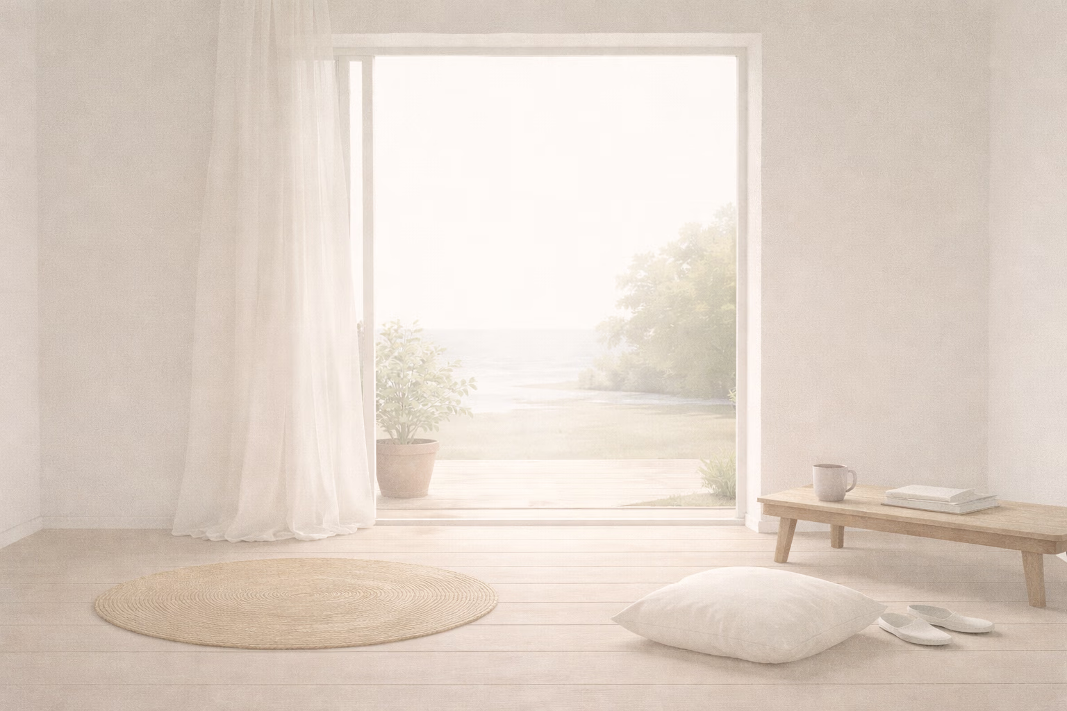 The Quiet Place Before Action