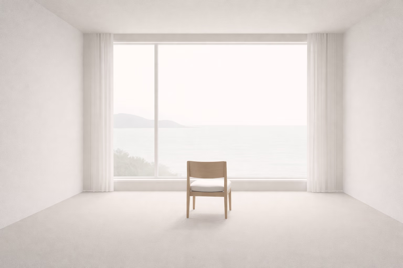 Sitting Where Nothing Scrolls