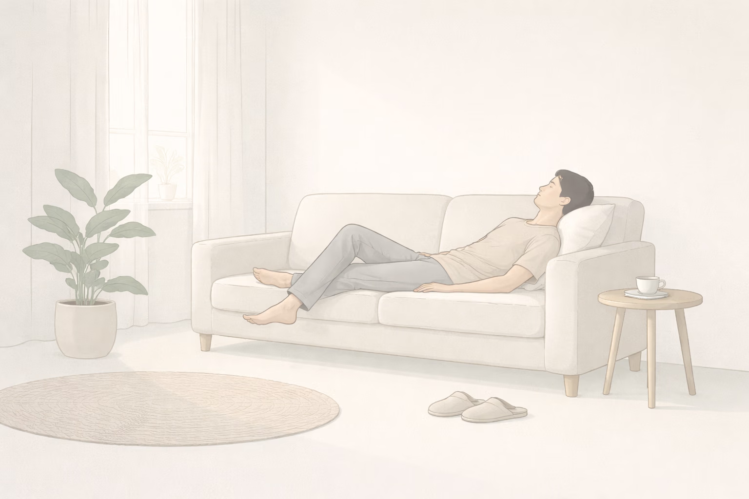 The Body Resting in Low Signal