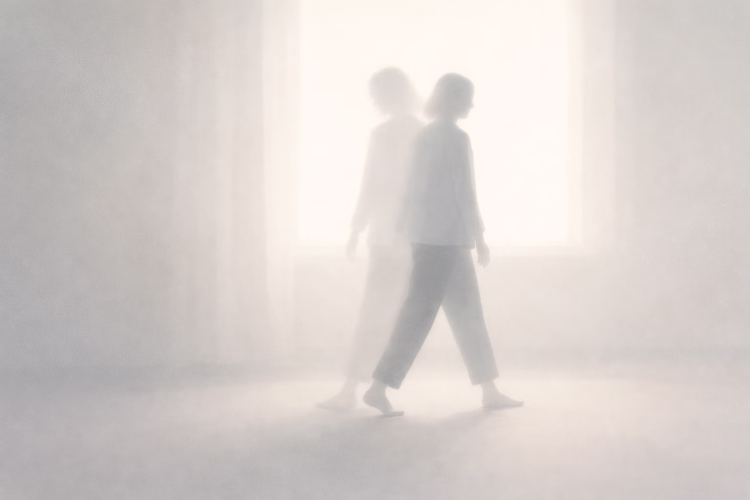 The Inside That Pulls Back While Another Moves Forward