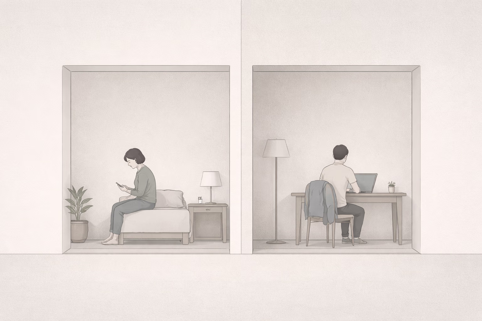 The Sense of Being Adjacent