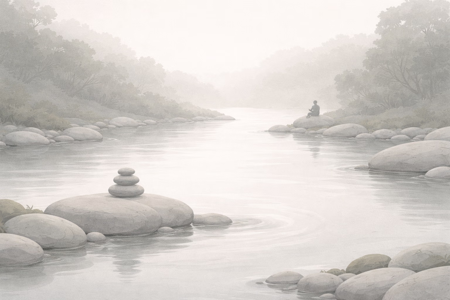 When the Mind Rests Without Stopping