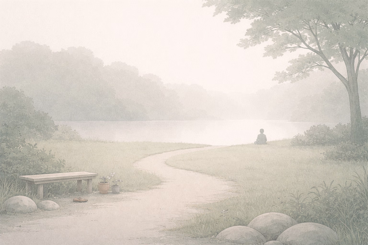 The Calm of Not Having to Go Anywhere