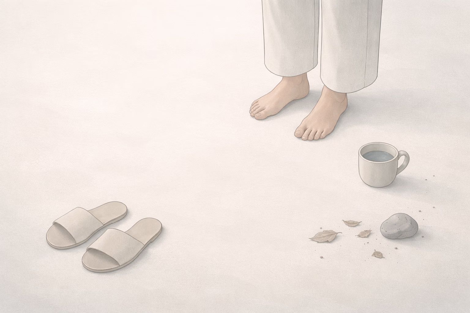 When the Ground Holds Without Attention