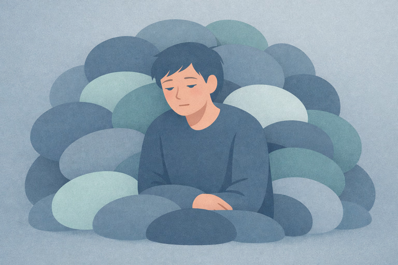 Emotional congestion and internal overflow