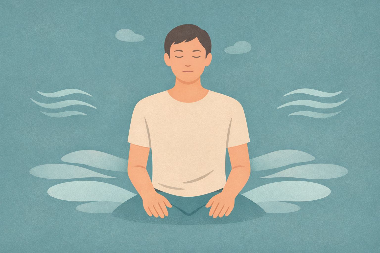 Calming the body during acute stress