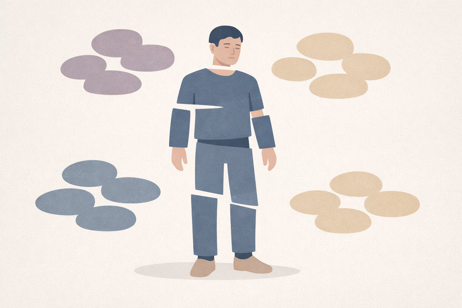 Emotional fragmentation and inner parts