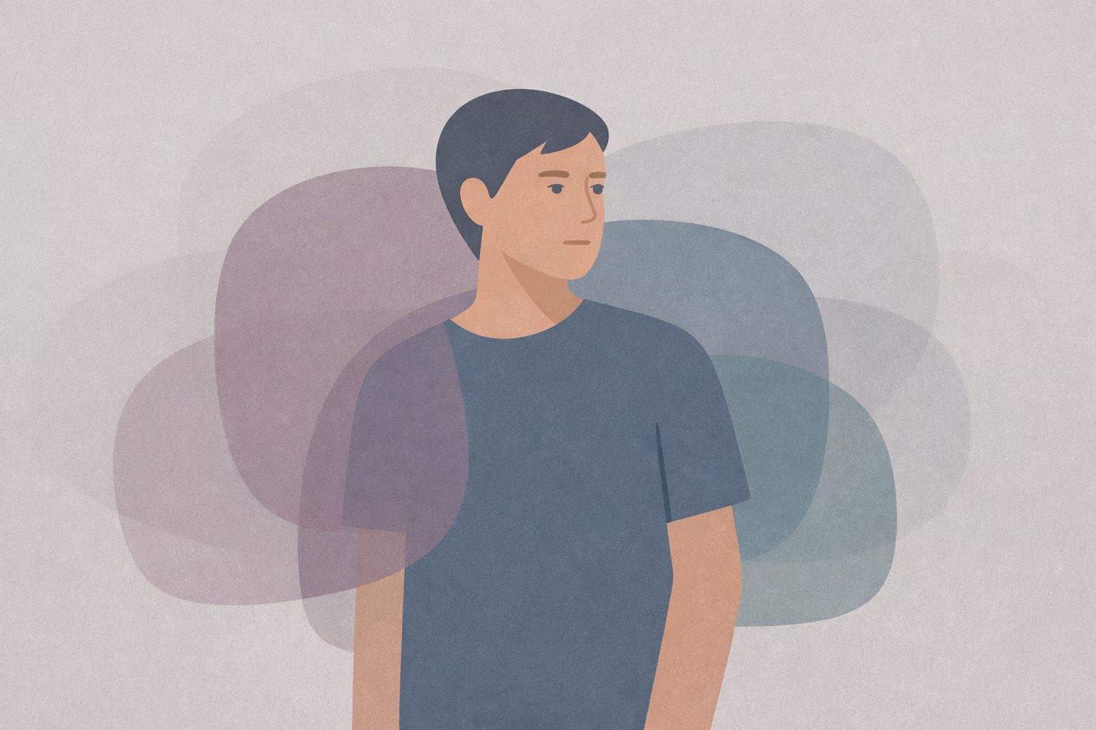 Emotional displacement and hidden feelings