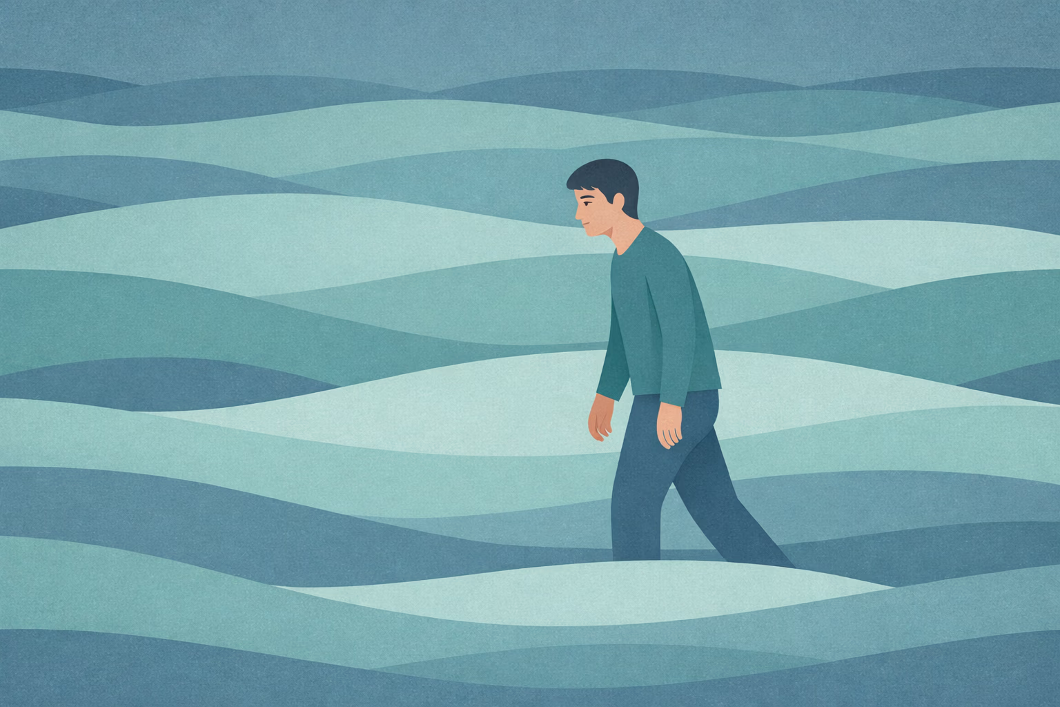 Endless scrolling addiction loop