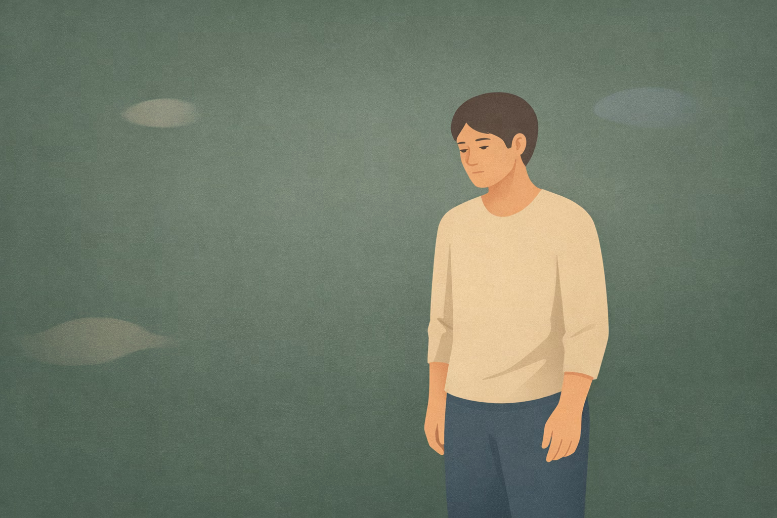 Fear of silence and stillness discomfort