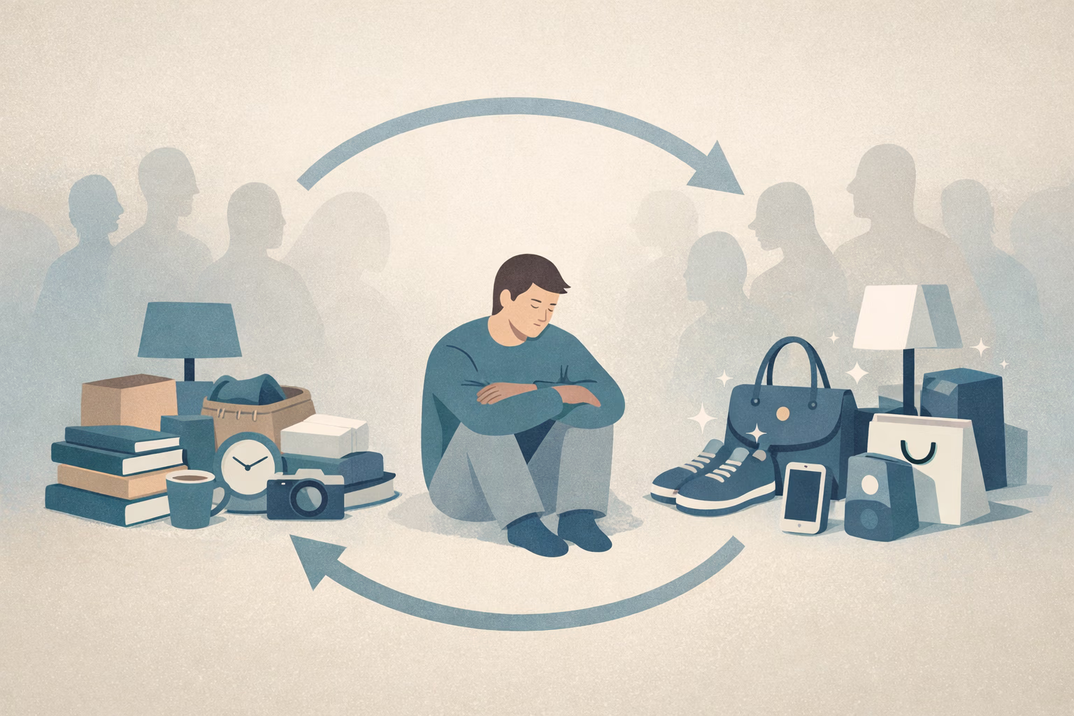 The declutter–rebuy cycle