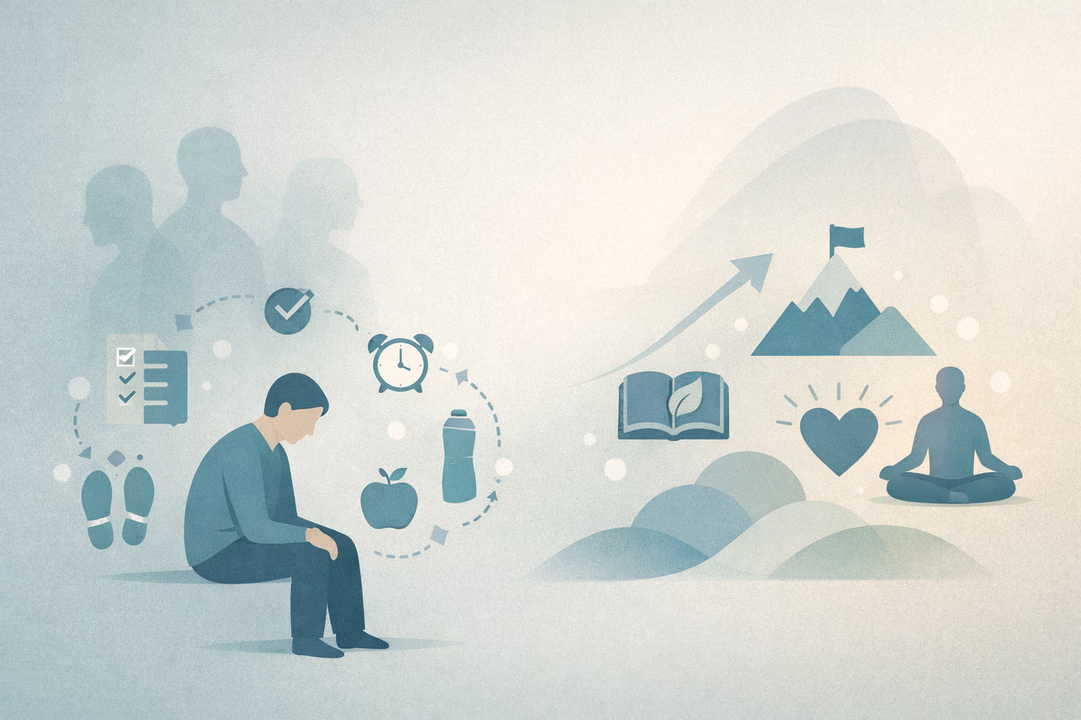 Micro-habits vs identity habits