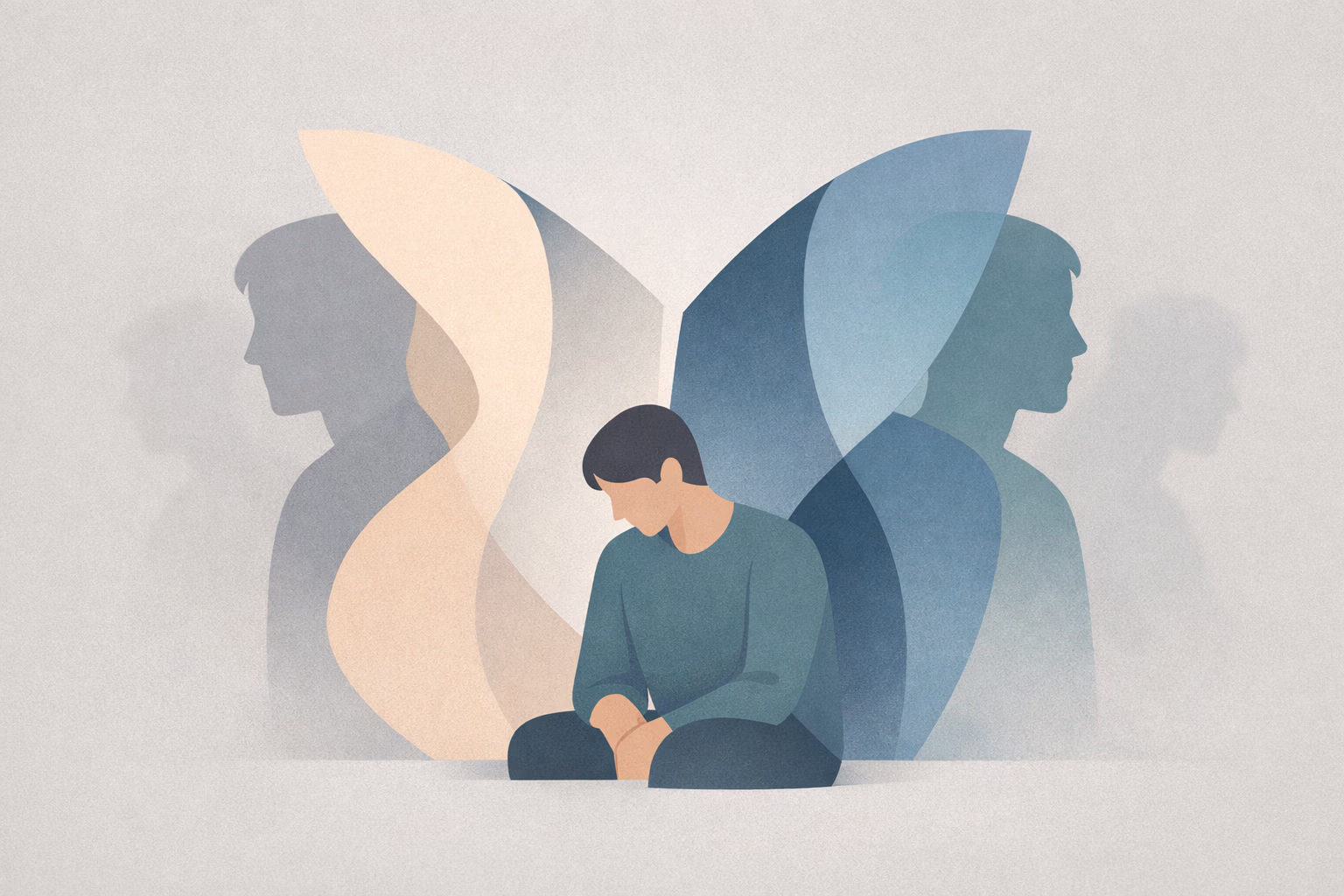 When your old self fights your new self