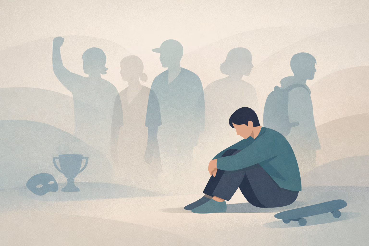 The grief of outgrowing your past identity