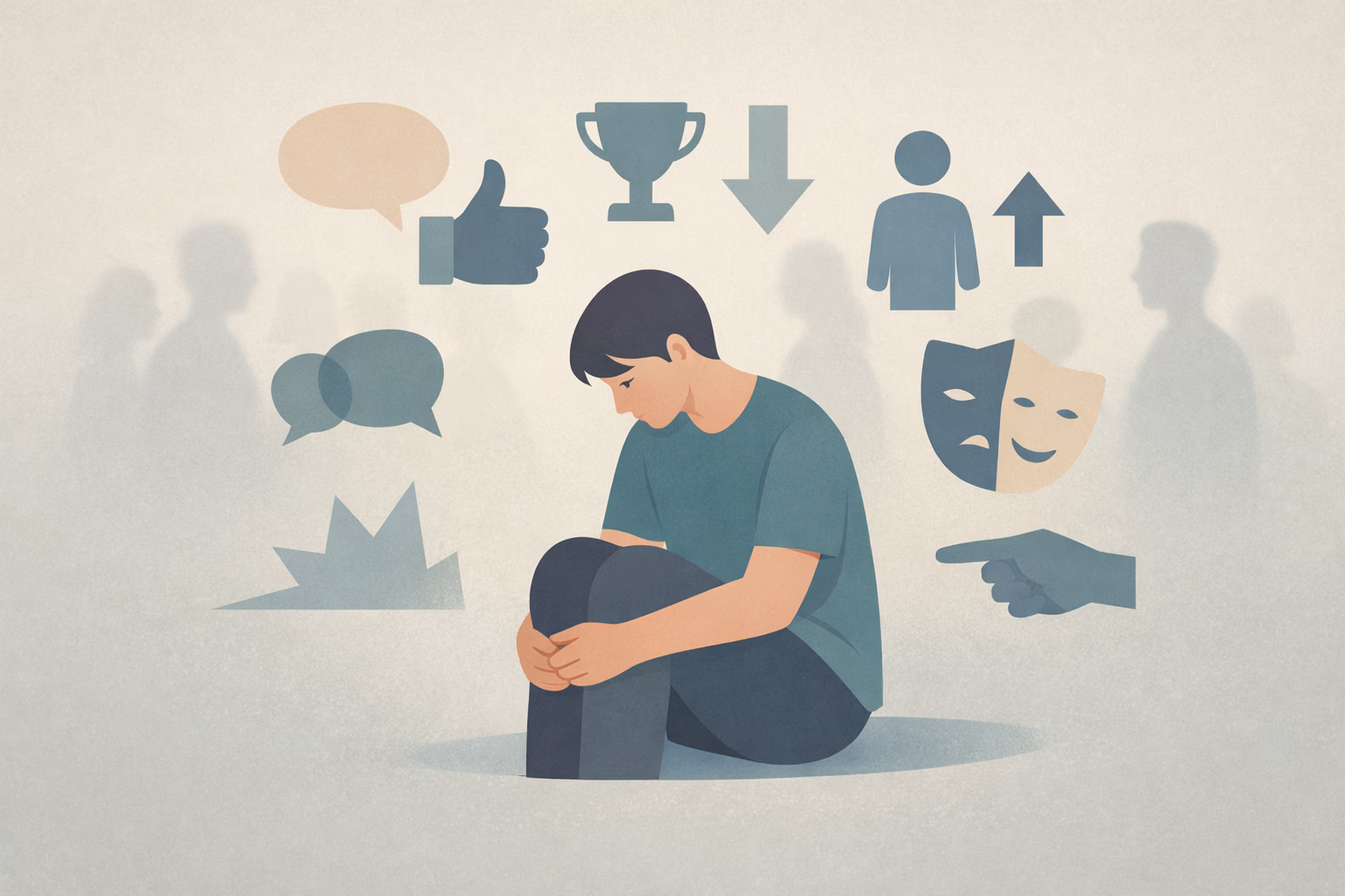 Identity pressure shaped by expectations