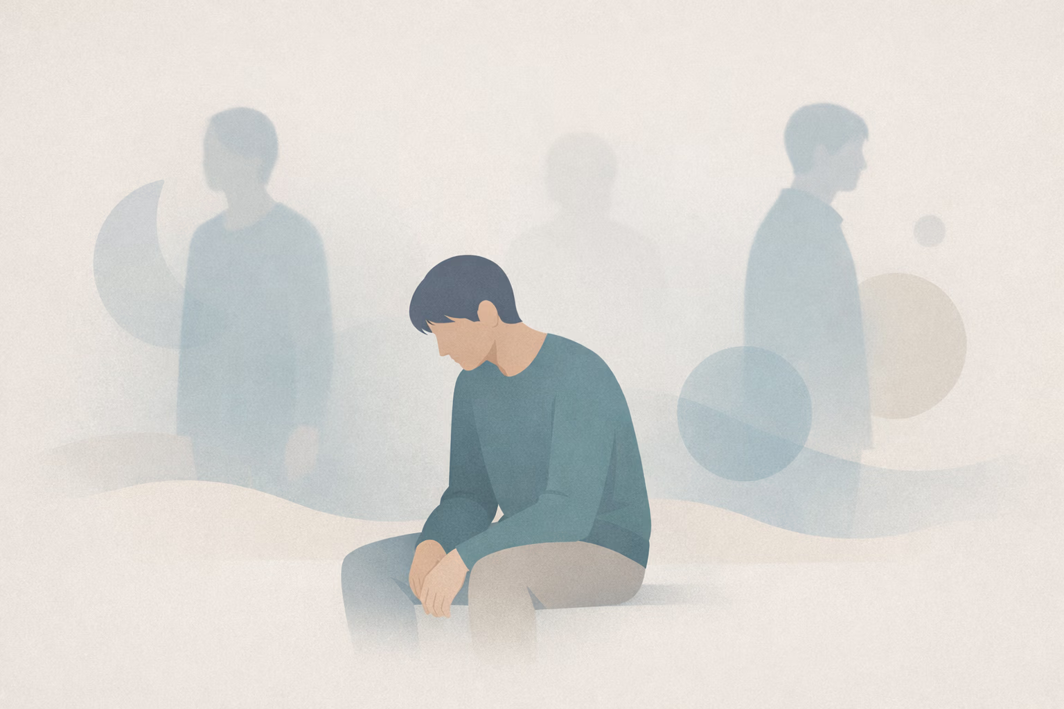 Identity softening let old selves fade