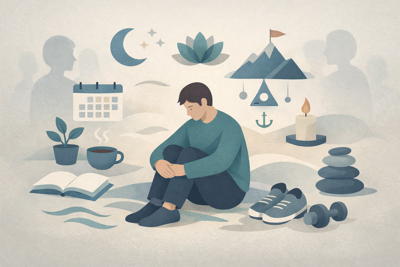 Identity anchors practices to stay grounded