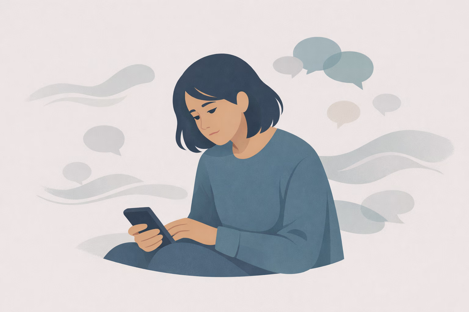 Hidden stress of online identity