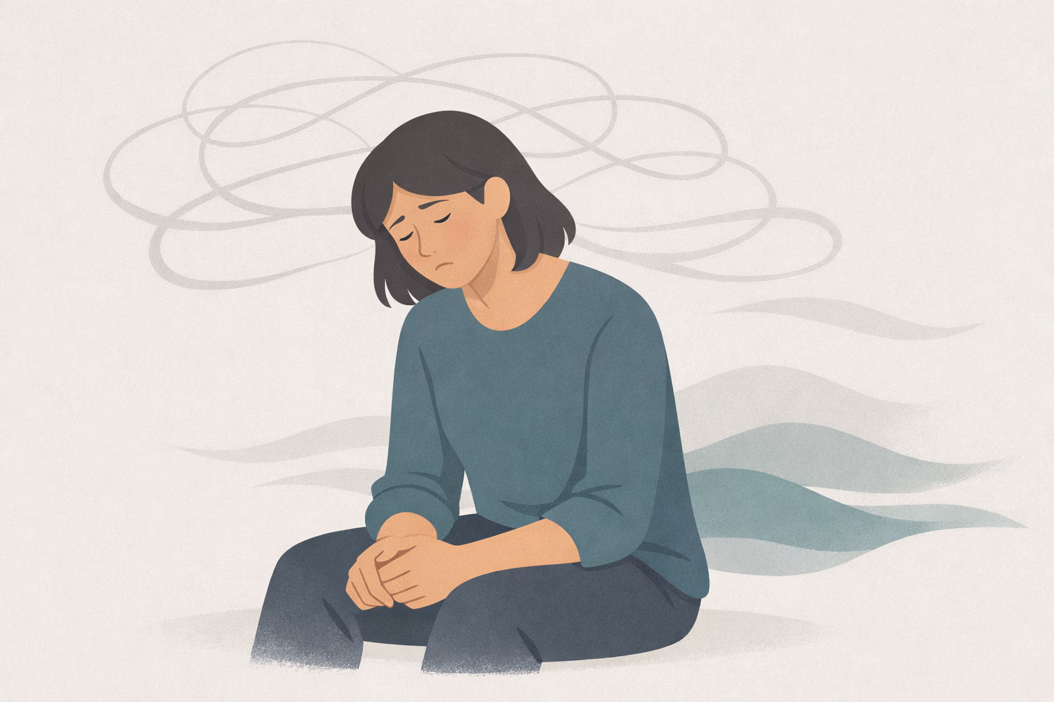 How overthinking drains physical energy