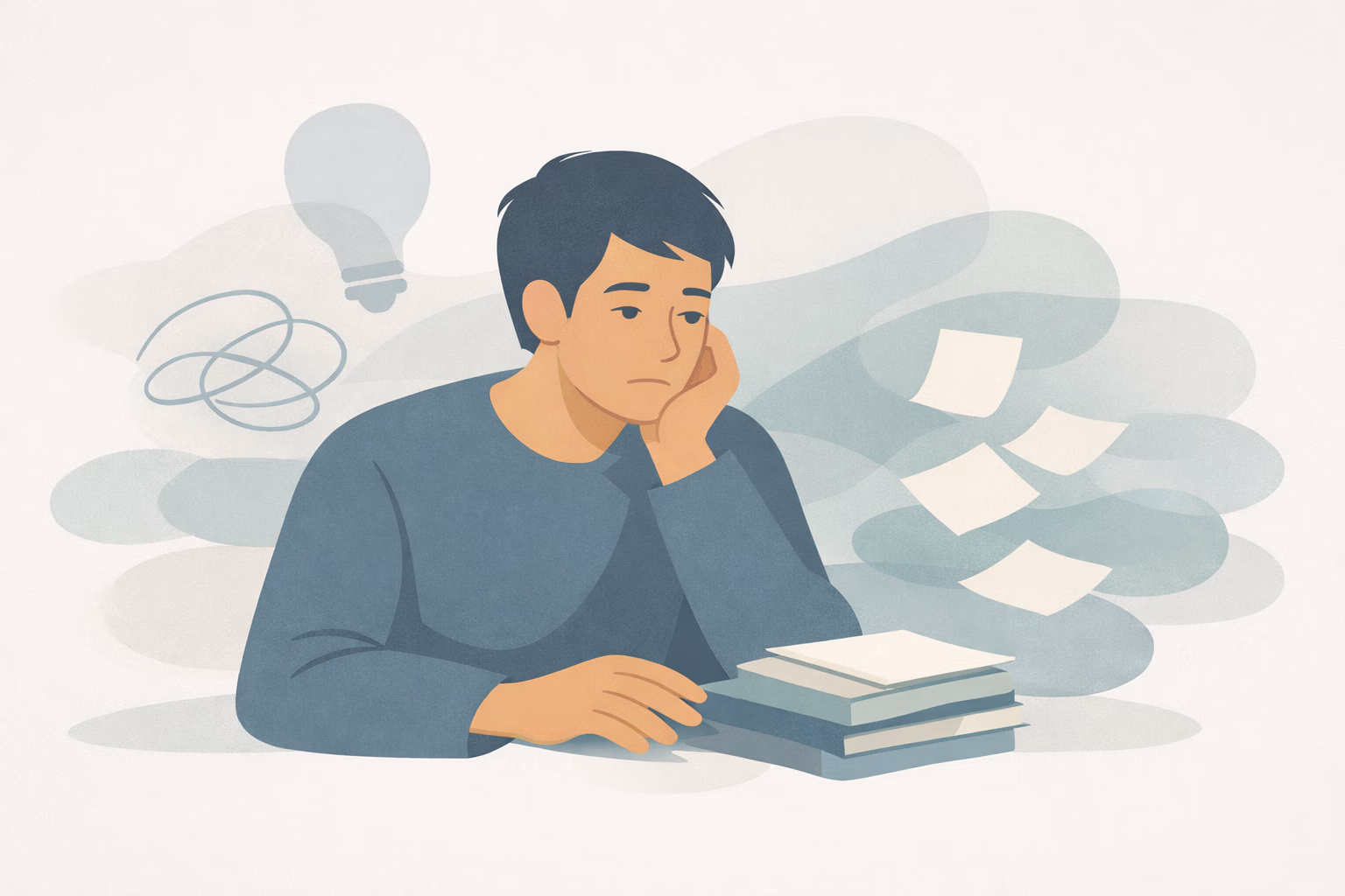 Learning but never applying