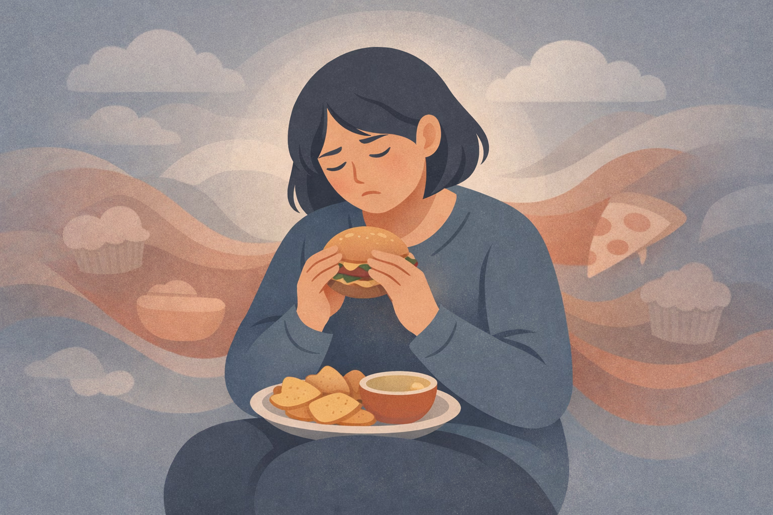 Emotional eating food based soothing