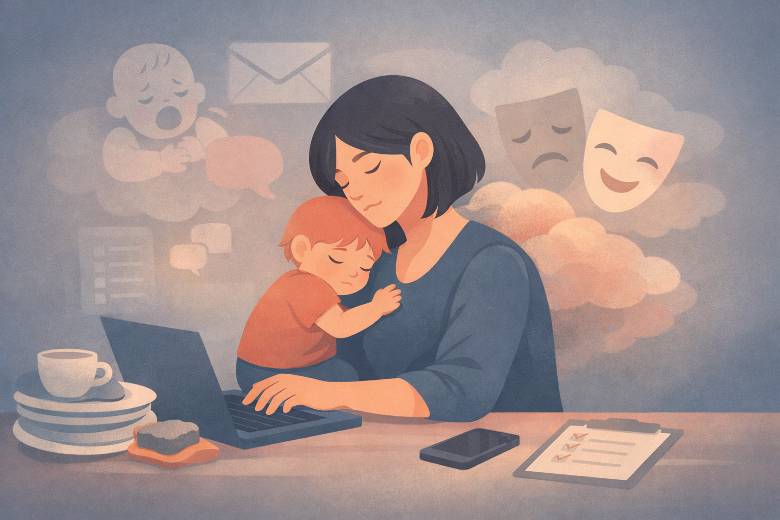 Invisible labor burnout emotional drain