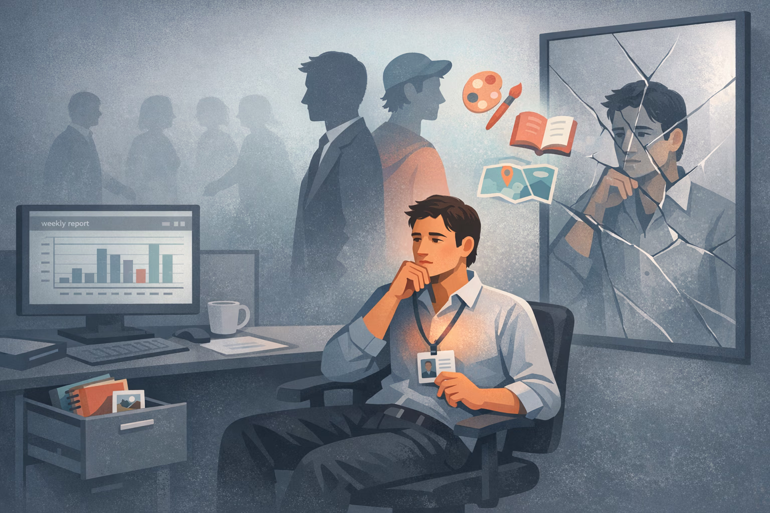 Career identity crisis work misalignment