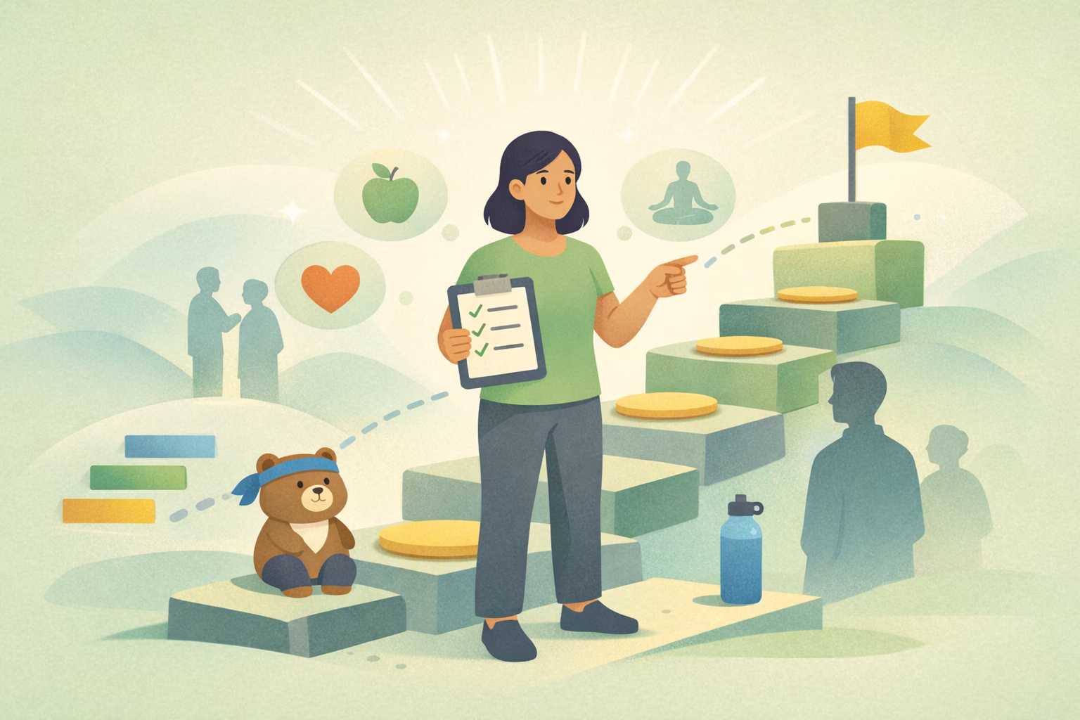 Wellness programs structure accountability long-term change