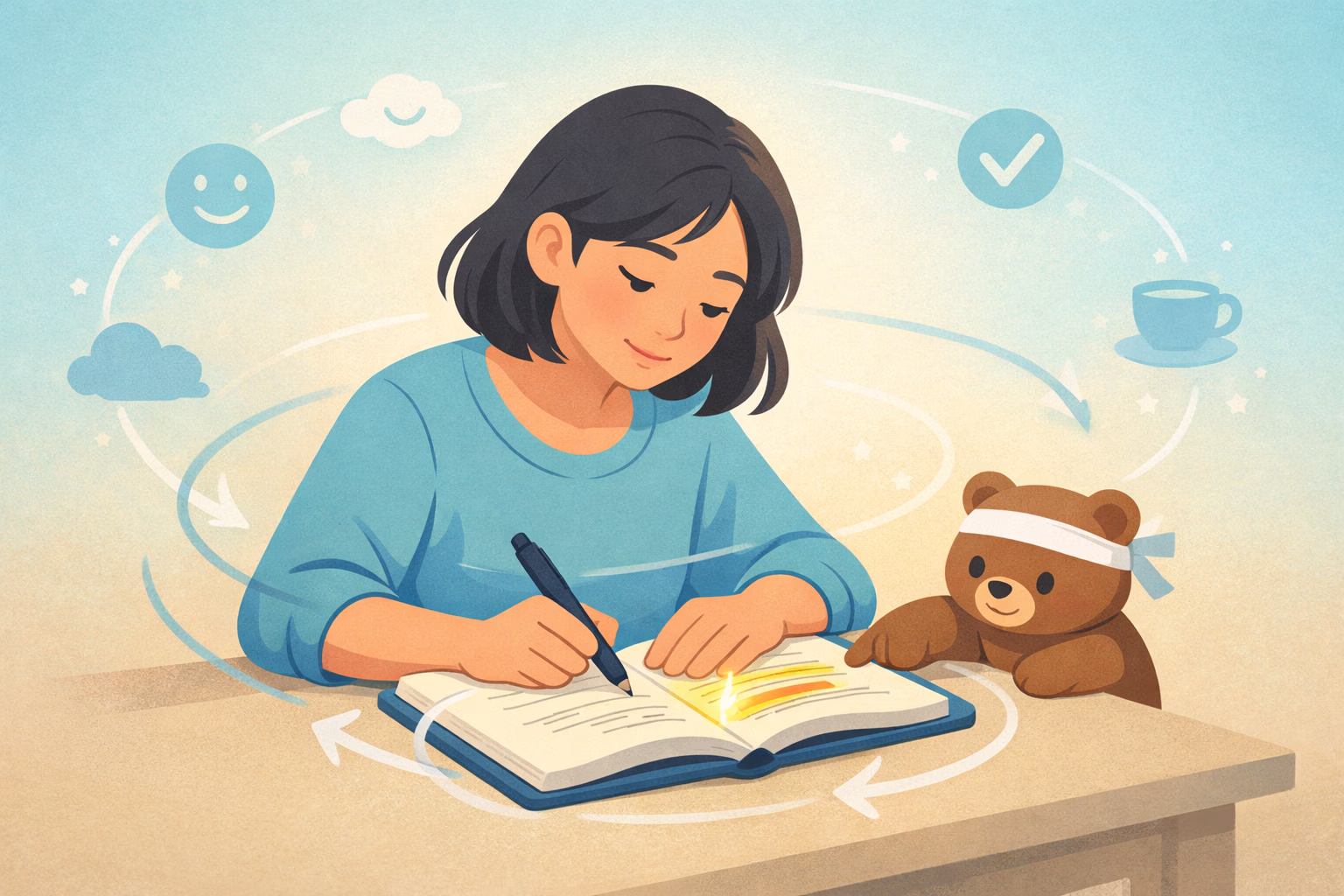 Journaling apps reveal hidden loops