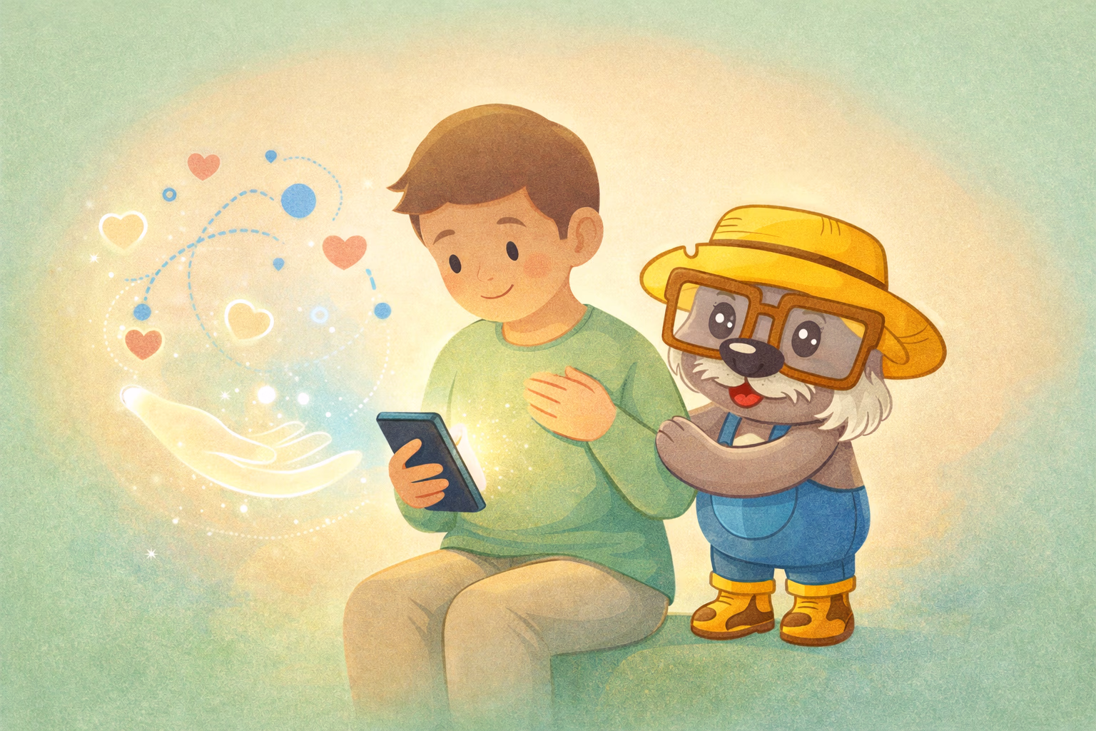 Emotional support apps technology offers a hand